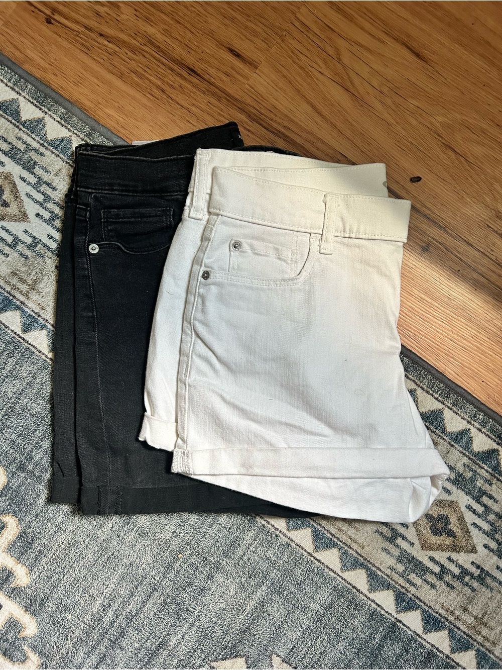 Bundle of denim shorts size 6